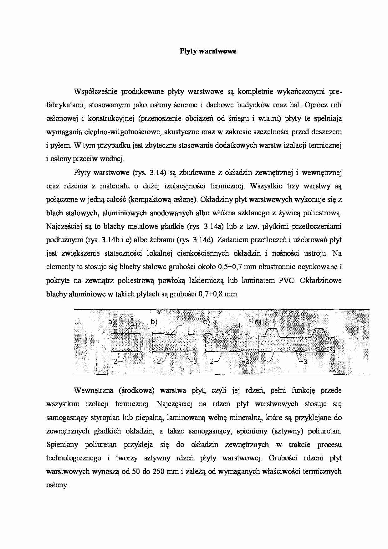 Płyty warstwowe - wykład - strona 1