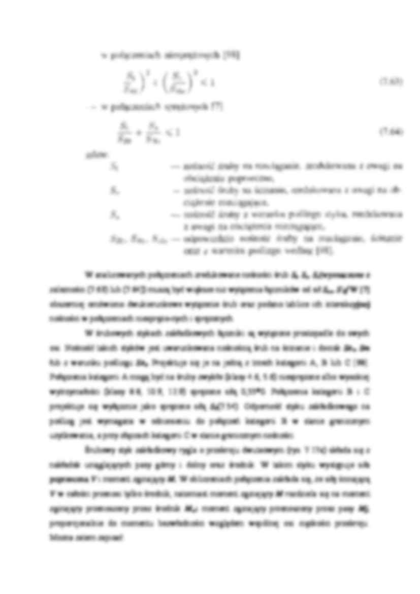 Siły wewnętrzne w styku doczołowym - wykład - strona 2