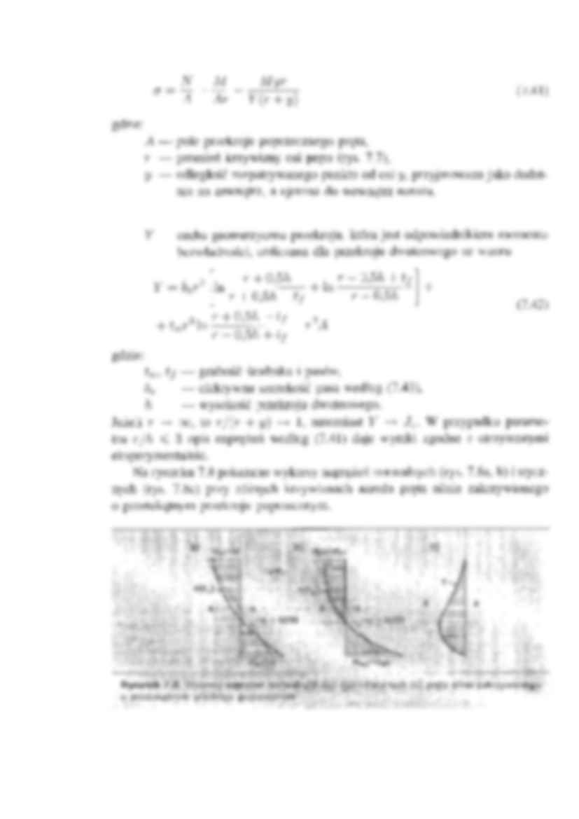 Wytężenie naroży ram pełnościennych - wykład - strona 2