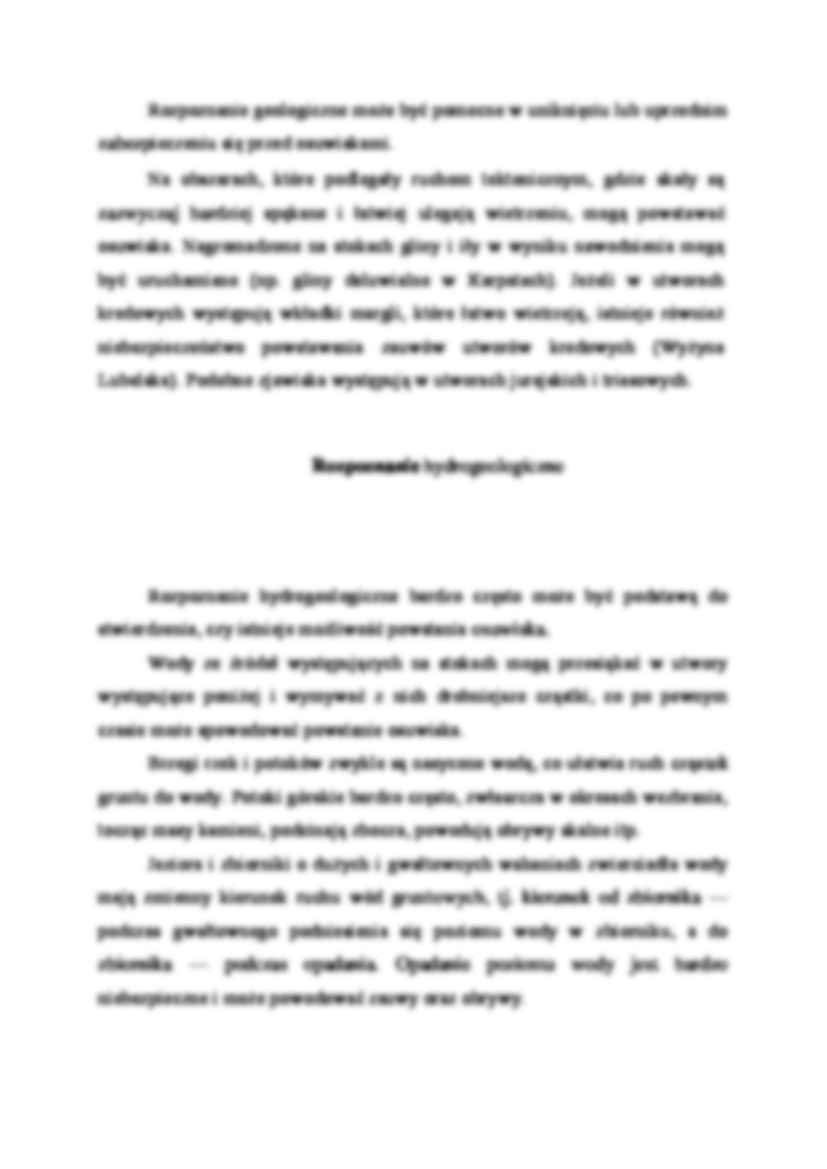 Metody określenia zagrożenia osuwiskami - wykład - strona 2