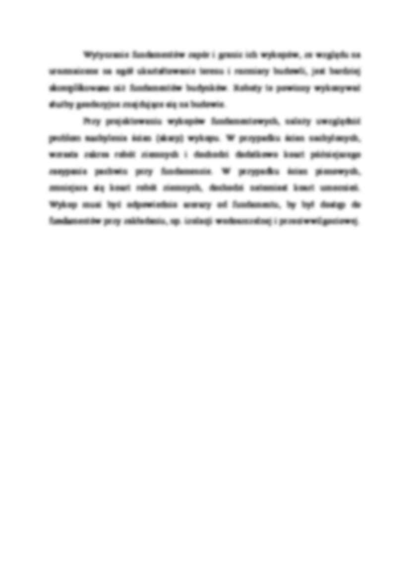 Prace przygotowawcze przed robotami ziemnymi - wykład - strona 2