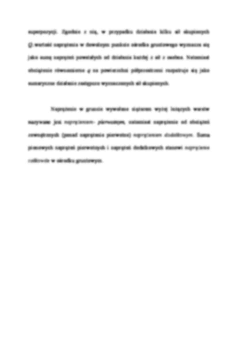 Założenia do wyznaczania naprężenia - wykład - strona 2