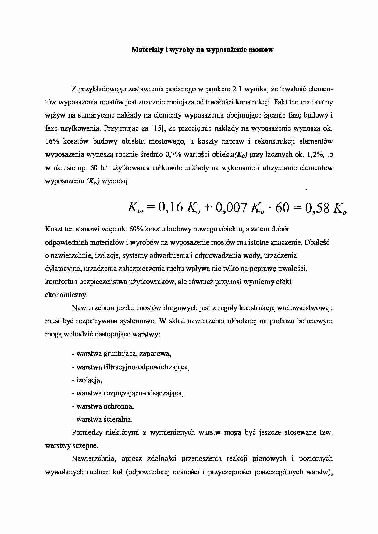 Materia_y i wyroby na wyposa_enie mostów - strona 1