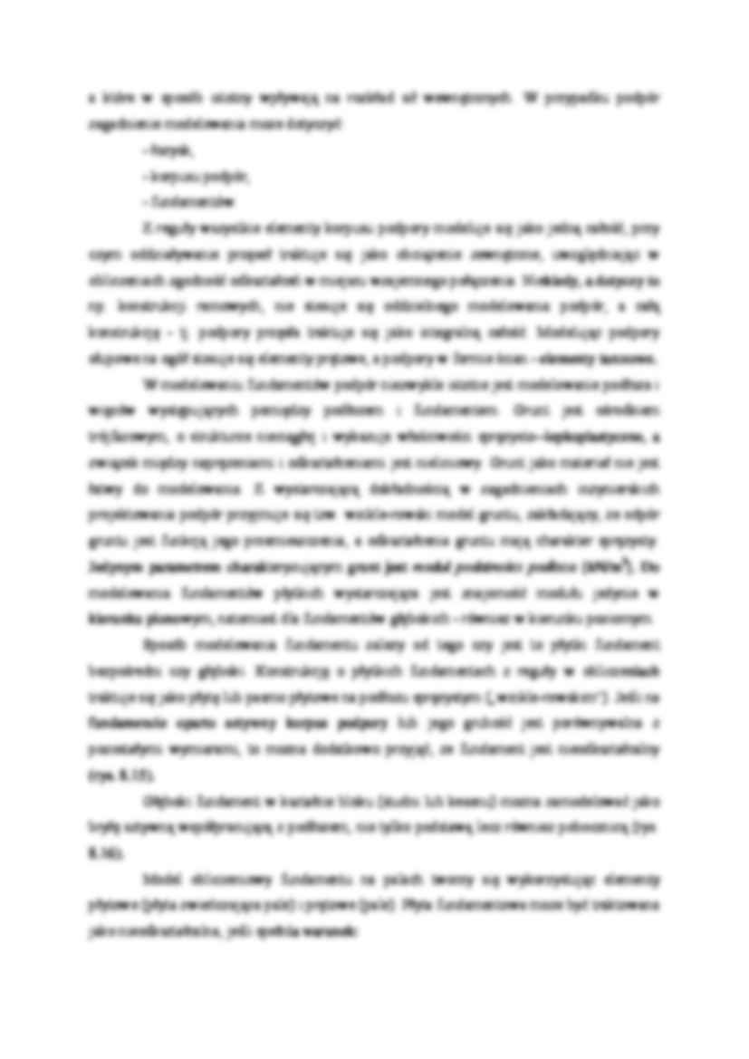 Modelowanie przęseł na długości - wykład - strona 2