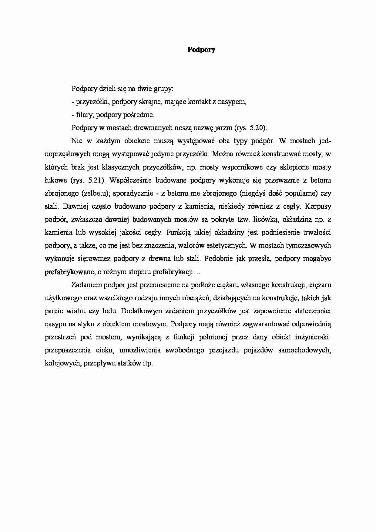 Podpory - wykład - strona 1