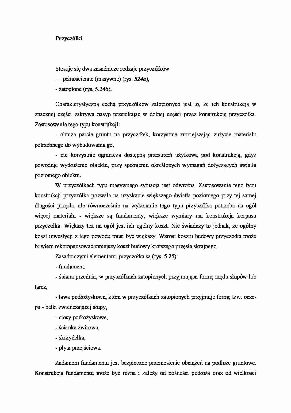 Przyczółki informacje podstawowe - wykład - strona 1