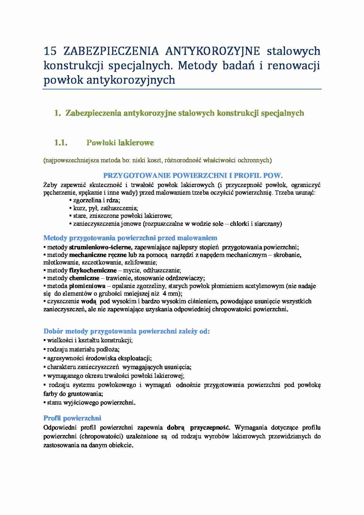 Korozja-opracowanie - strona 1