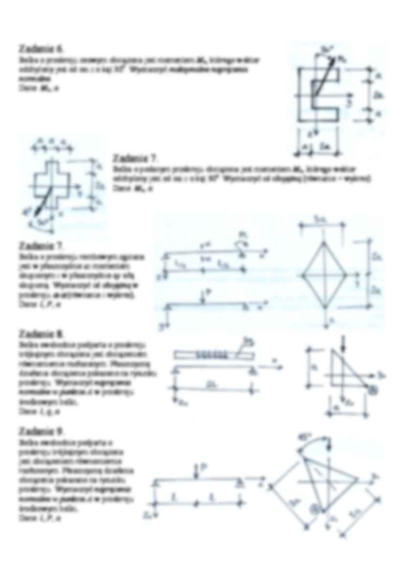 Zginanie ukośne-zadania - strona 2