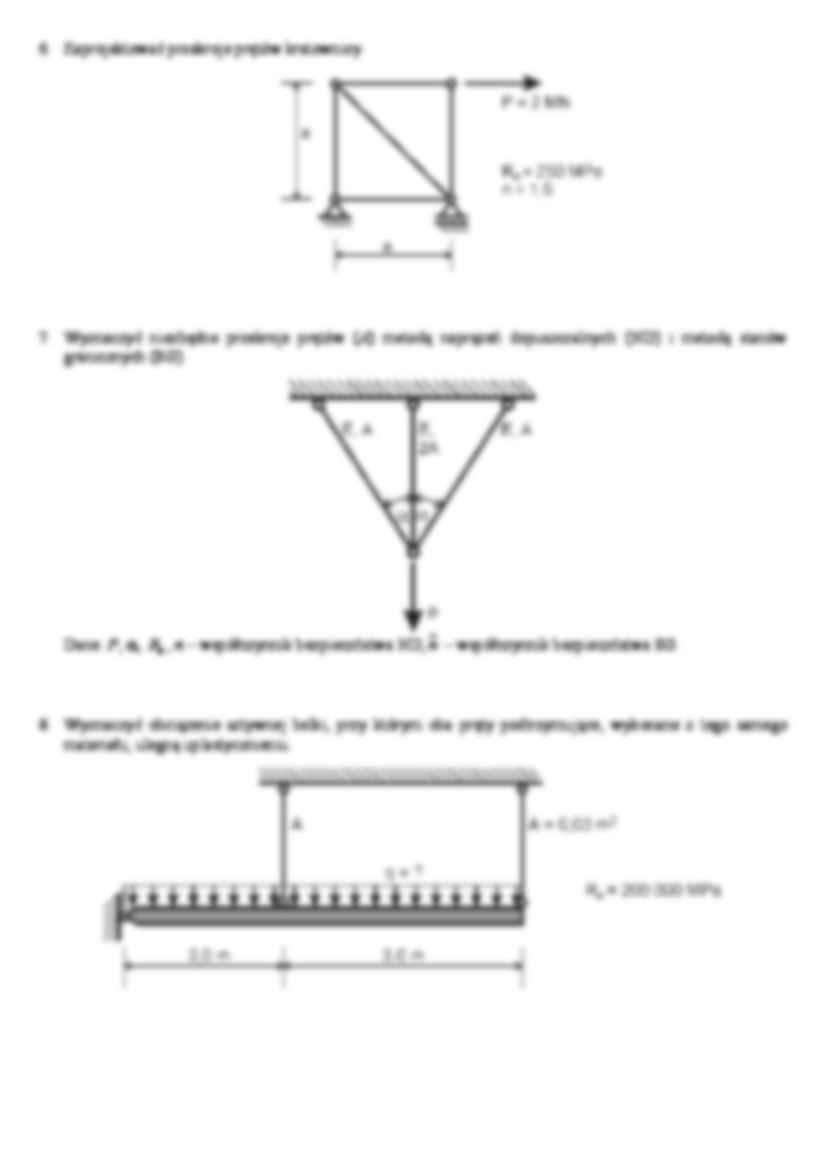 Rozciąganie i ściskanie osiowe-zadania - strona 3