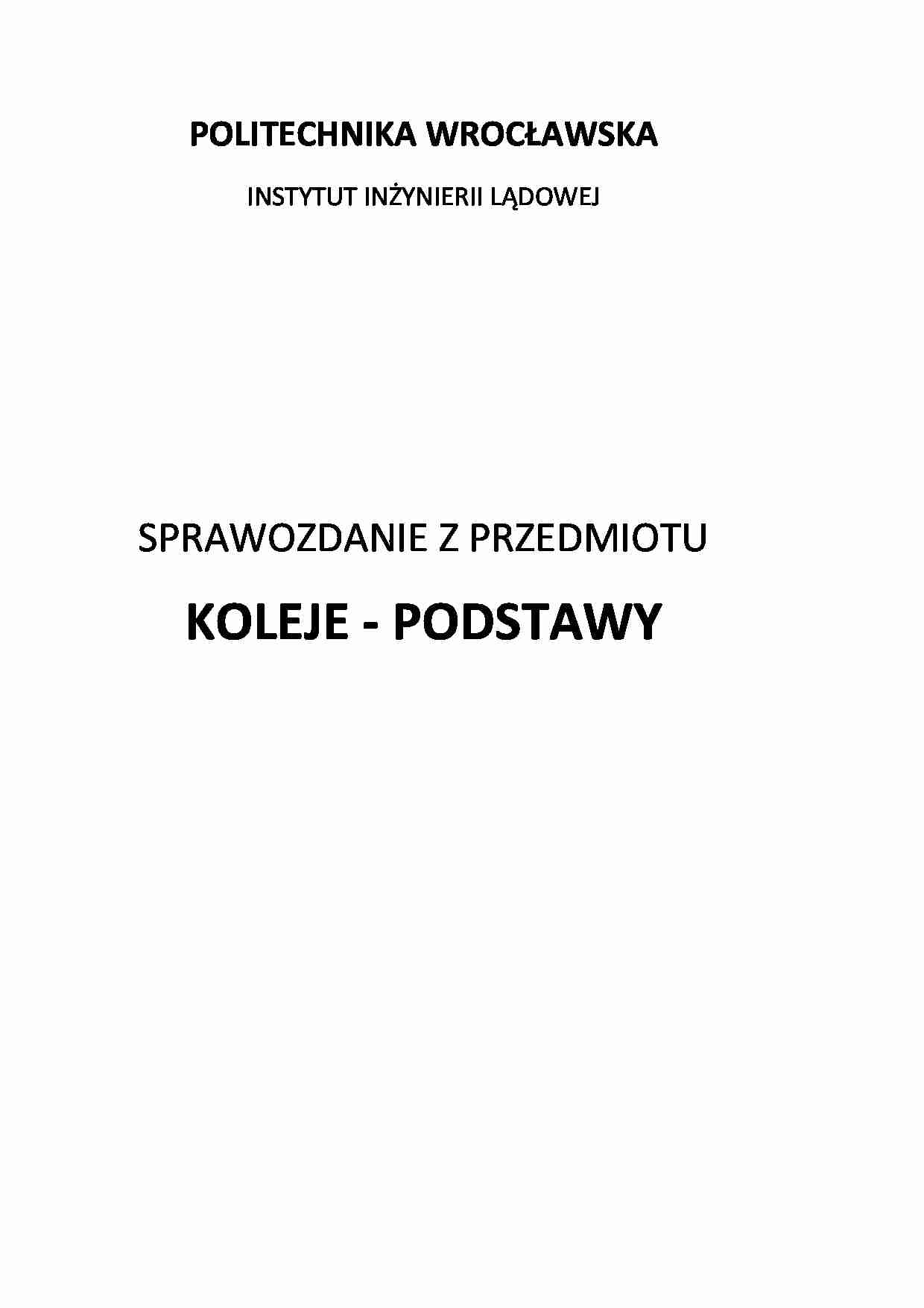 Koleje-projekt - strona 1