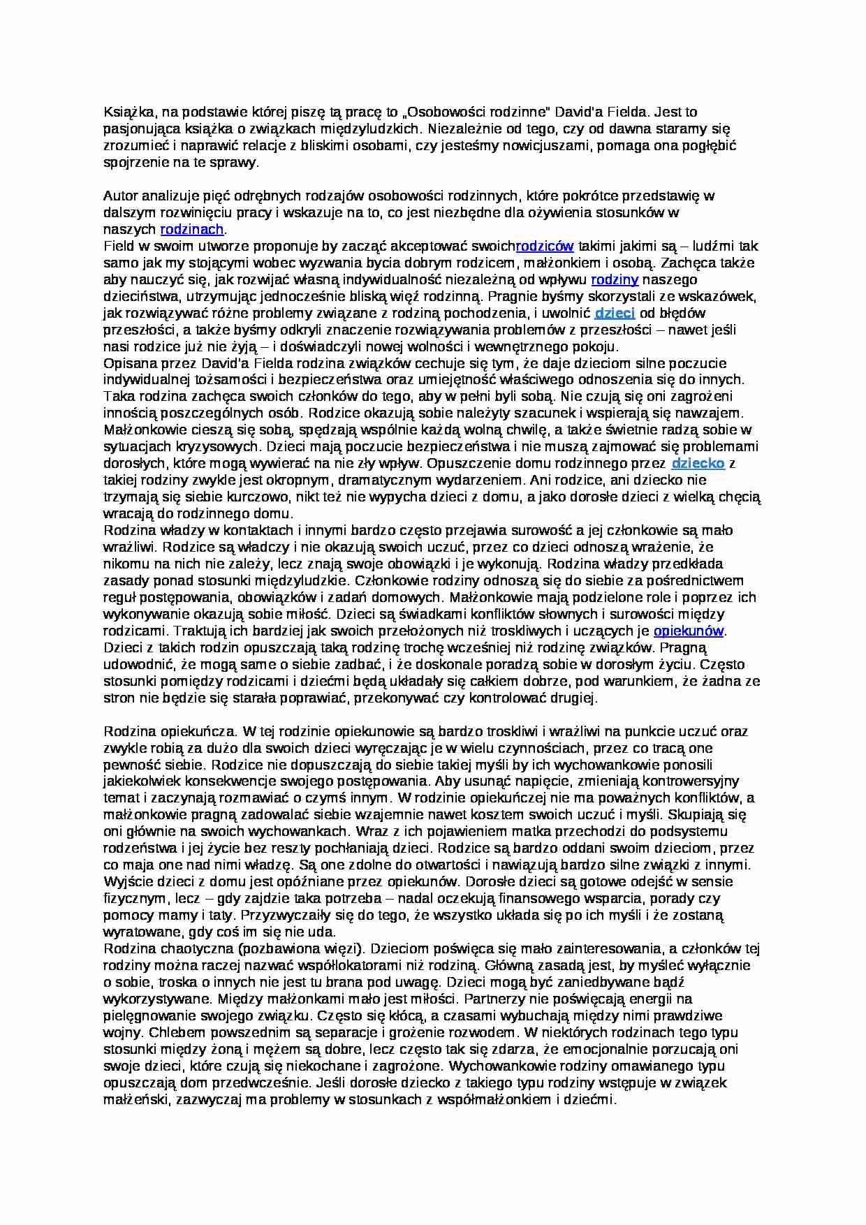 Charakterystyka książki - strona 1