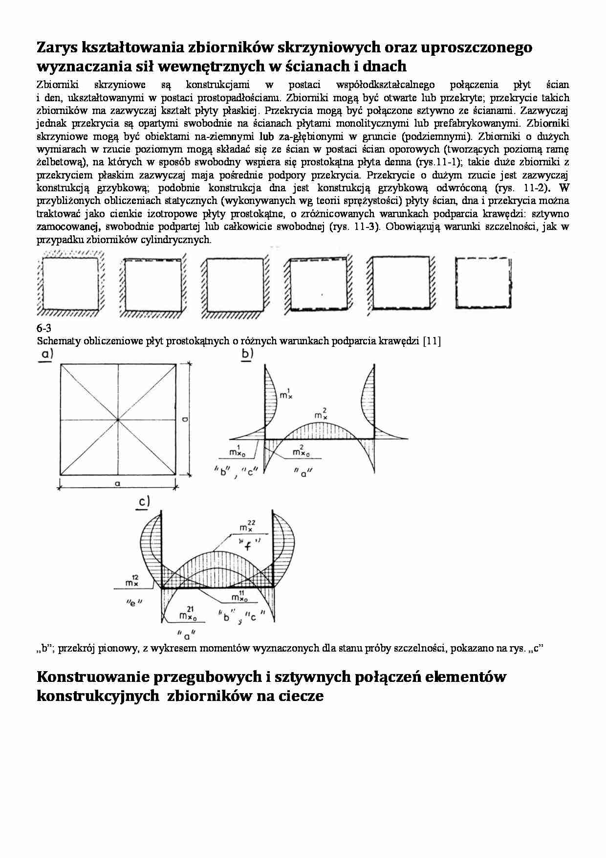 Zbiorniki skrzyniowe-opracowanie - strona 1