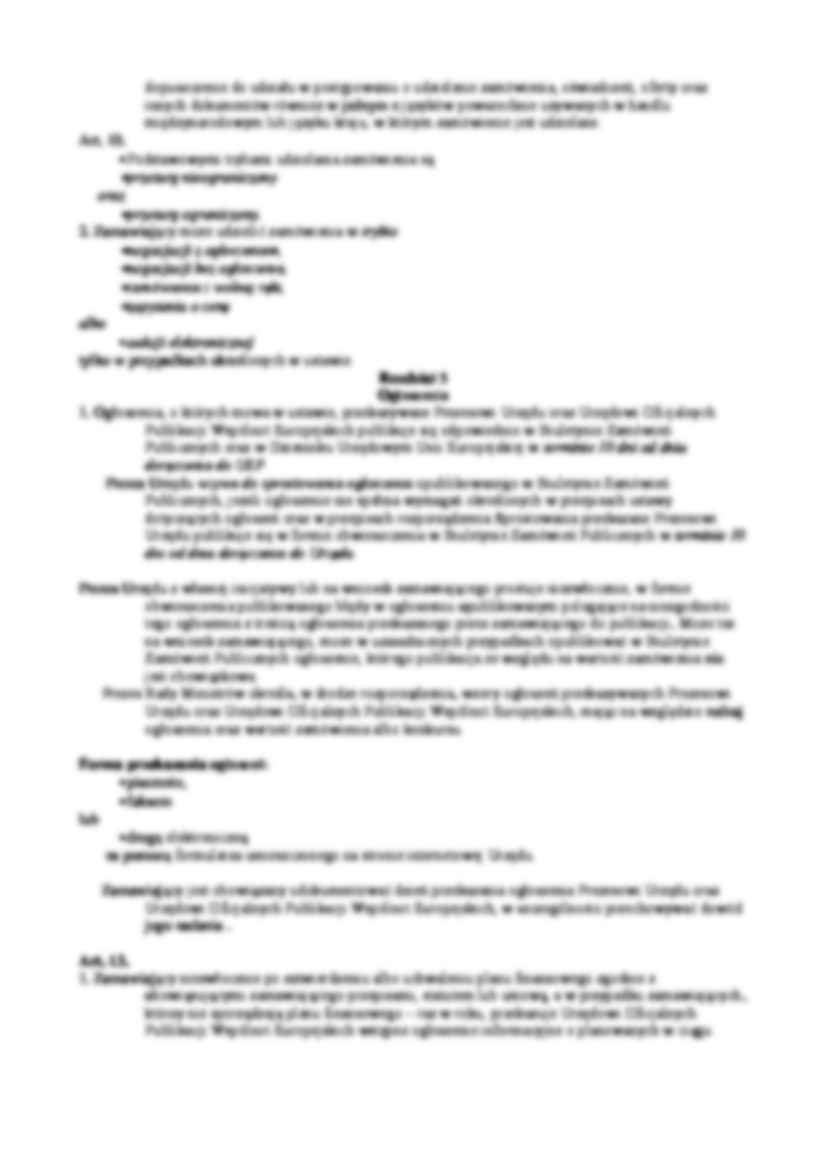 Przedmiot regulacji ustawy-opracowanie - strona 3