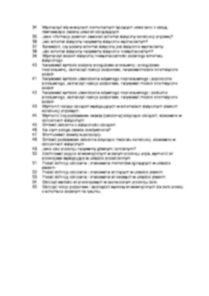 Mechanika ogólna-pytania - strona 2