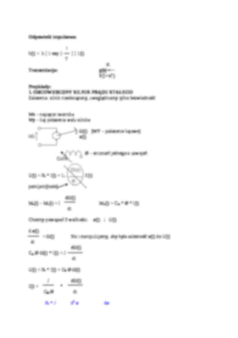 Człon całkujący idealny-opracowanie - strona 2