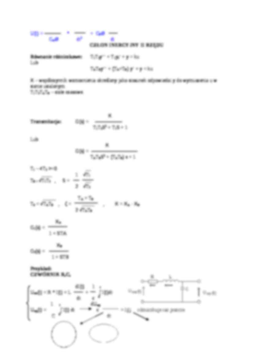 Człon całkujący idealny-opracowanie - strona 3