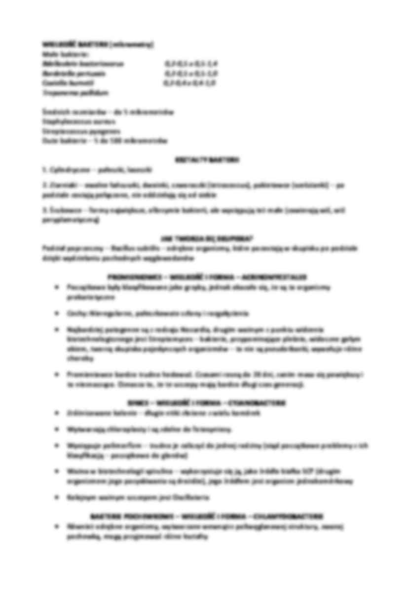 Obserwacje mikroorganizmów-opracowanie - strona 2