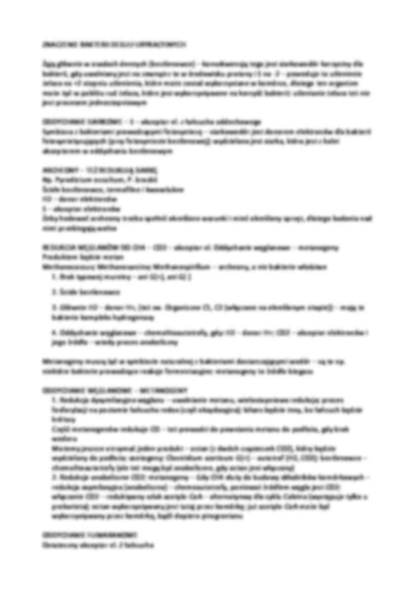 Oddychanie beztlenowe-opracowanie - strona 2