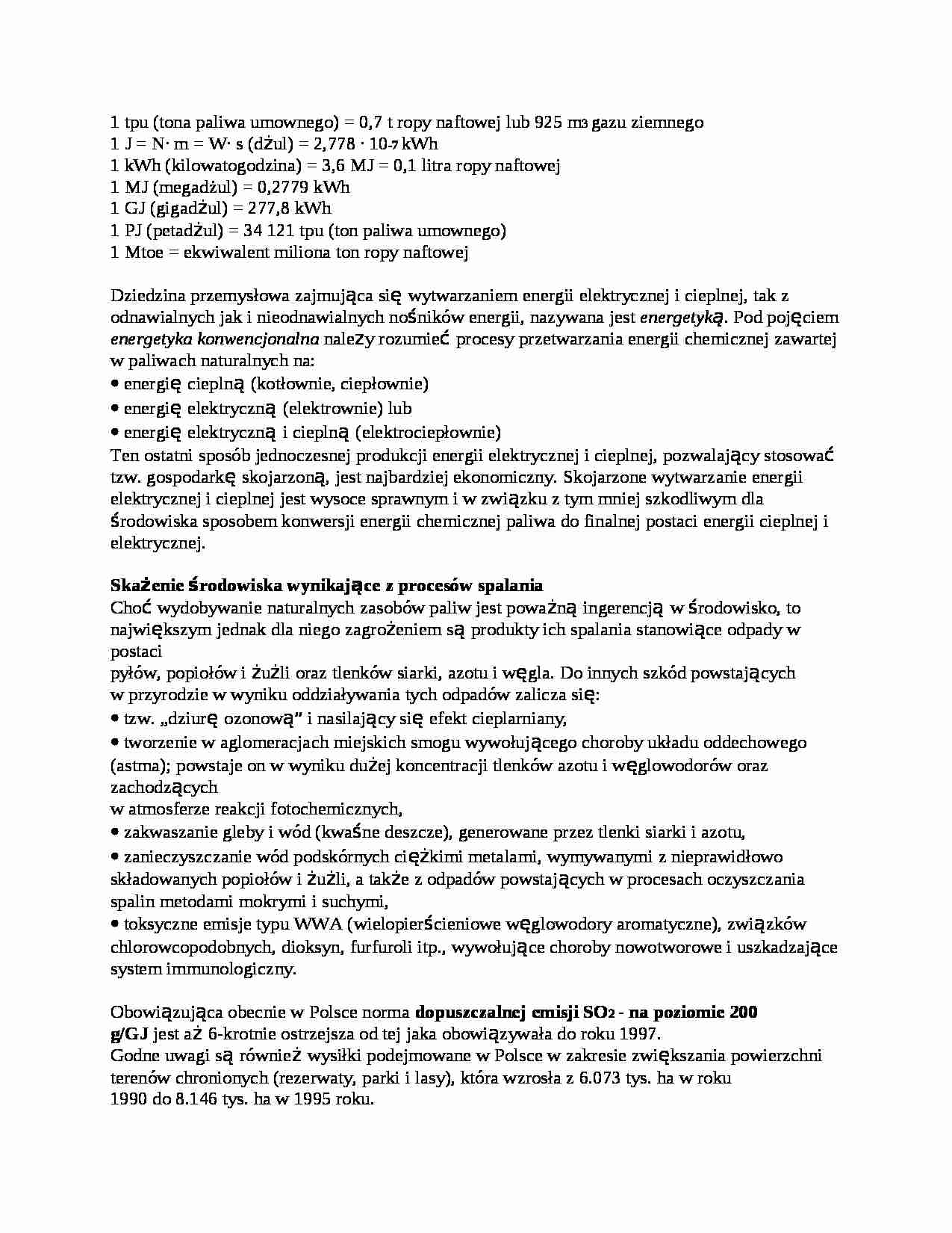 Ekoenergetyka-opracowanie - strona 1