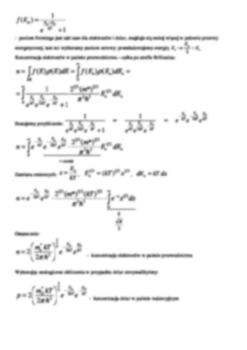 Koncentracja nośników w półprzewodnikach-opracowanie - strona 3
