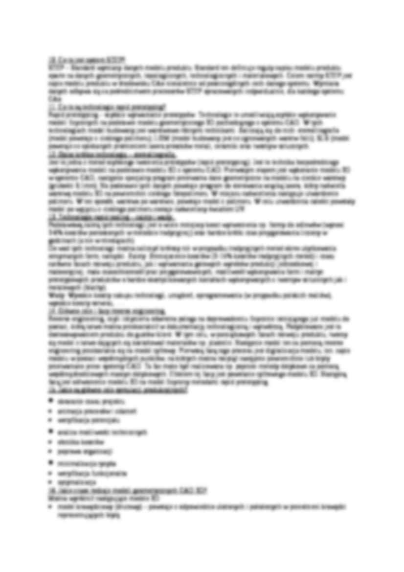 Zarządznie produkcją i usługami-opracowane zagadnienia - strona 2