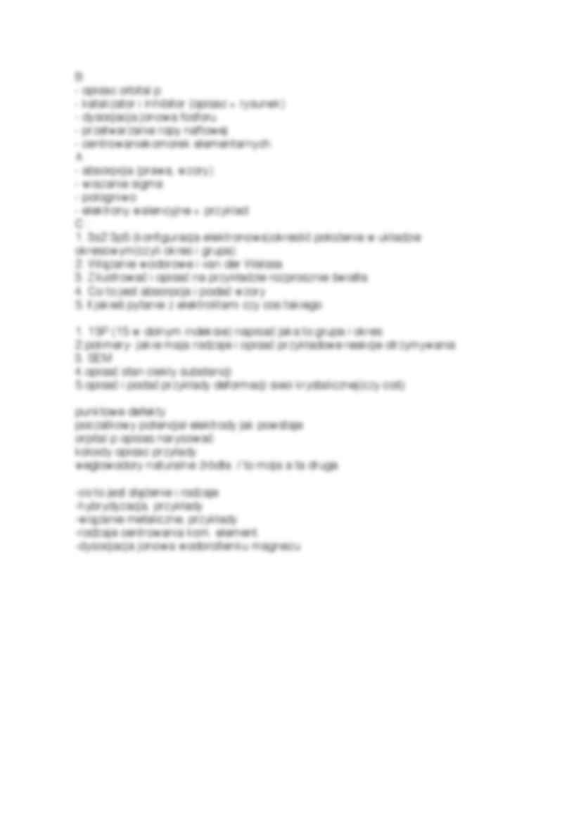 Chemia ogólna-pytania zaliczeniowe - strona 2