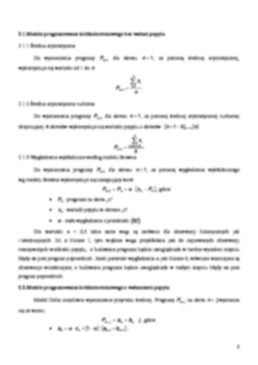 Prognozowanie popytu-opracowanie - strona 3