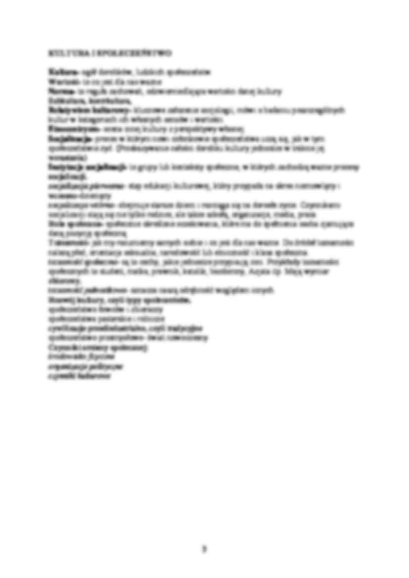 Co to jest socjologia-opracowanie - strona 3