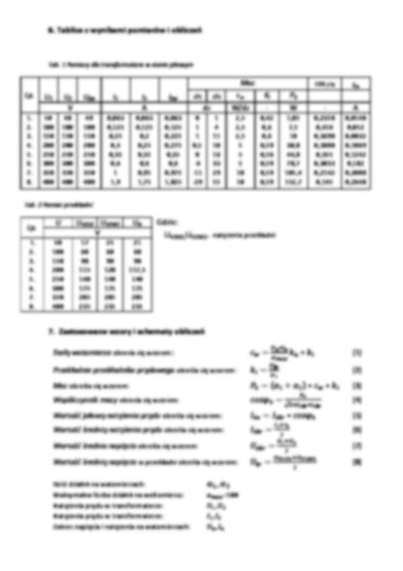 Właściwości transformatora trójfazowego-opracowanie - strona 2