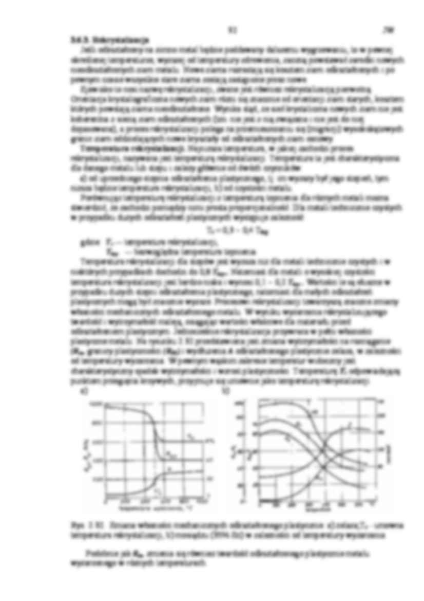 Odkształcenie plastyczne i rekrystalizacja metali-opracowanie - strona 3
