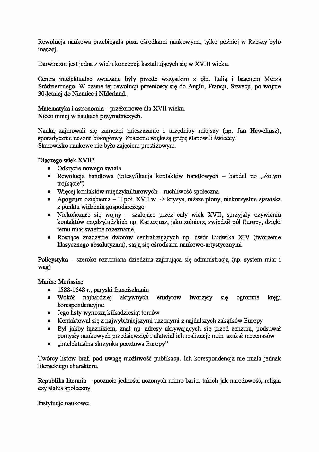 Rewolucja naukowa - strona 1