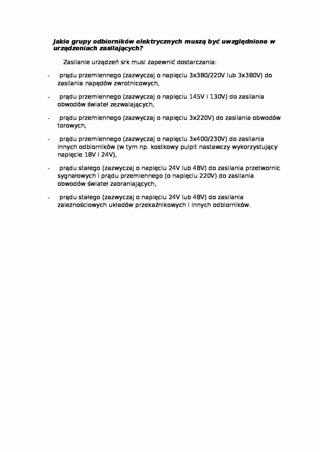 Wykład - grupy odbiorników elektrycznych - strona 1