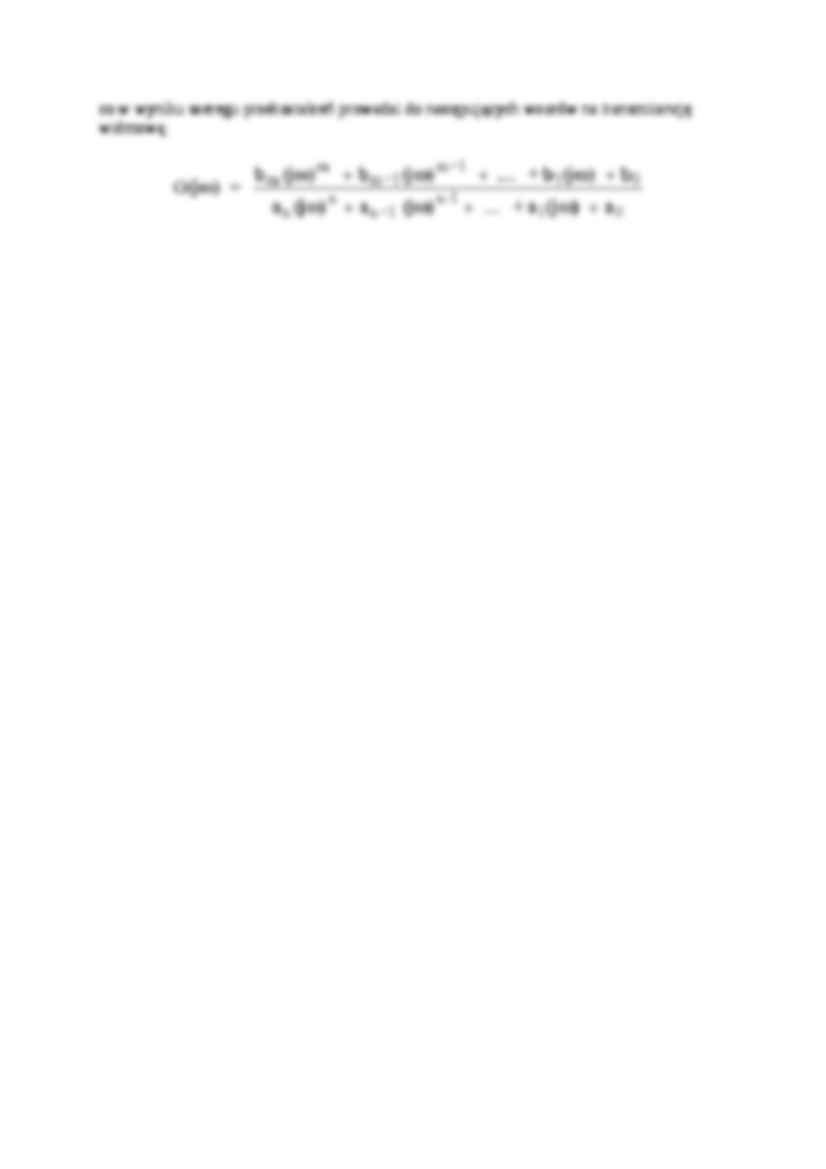 Wykład - transmitancja widmowa - strona 2