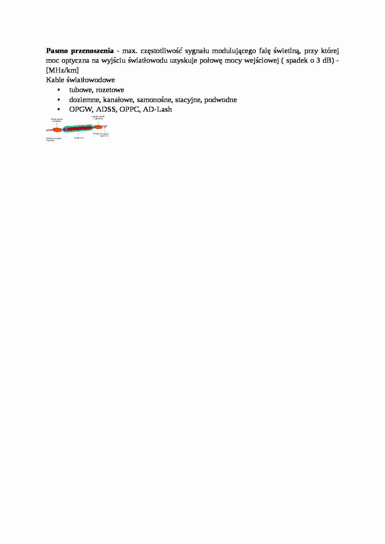 Pasmo przenoszenia - wykład - strona 1
