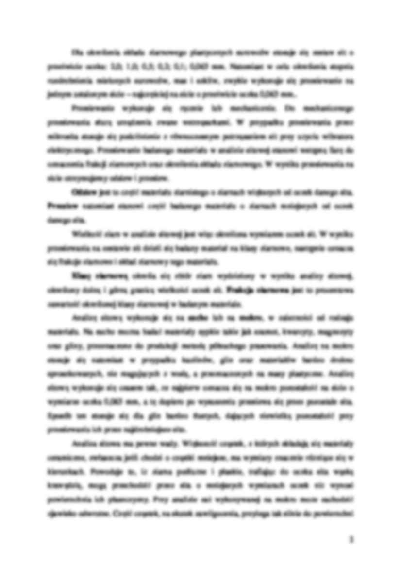 Analiza granulometryczna-opracowanie - skład - strona 2