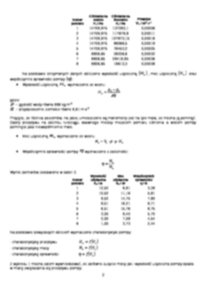 Aparatura chemiczna i procesowa-sprawozdanie - strona 2