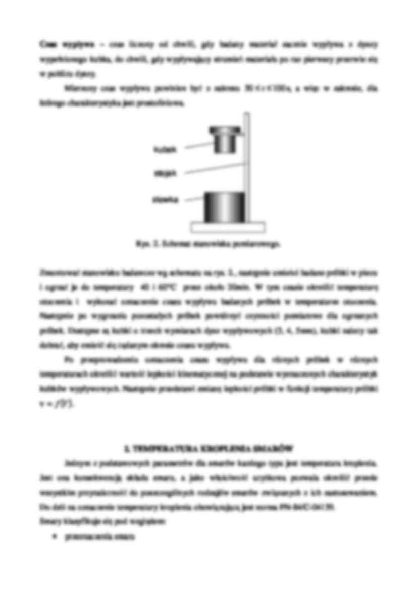 Własności fizykochemiczne oleów i smarów-ćwiczenia - strona 3