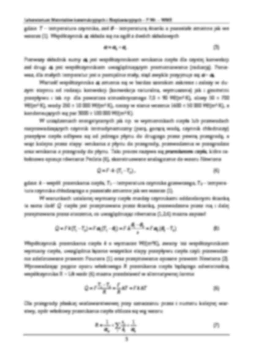 Wyznaczanie współczynnika przewodzenia ciepła-opracowanie - strona 3