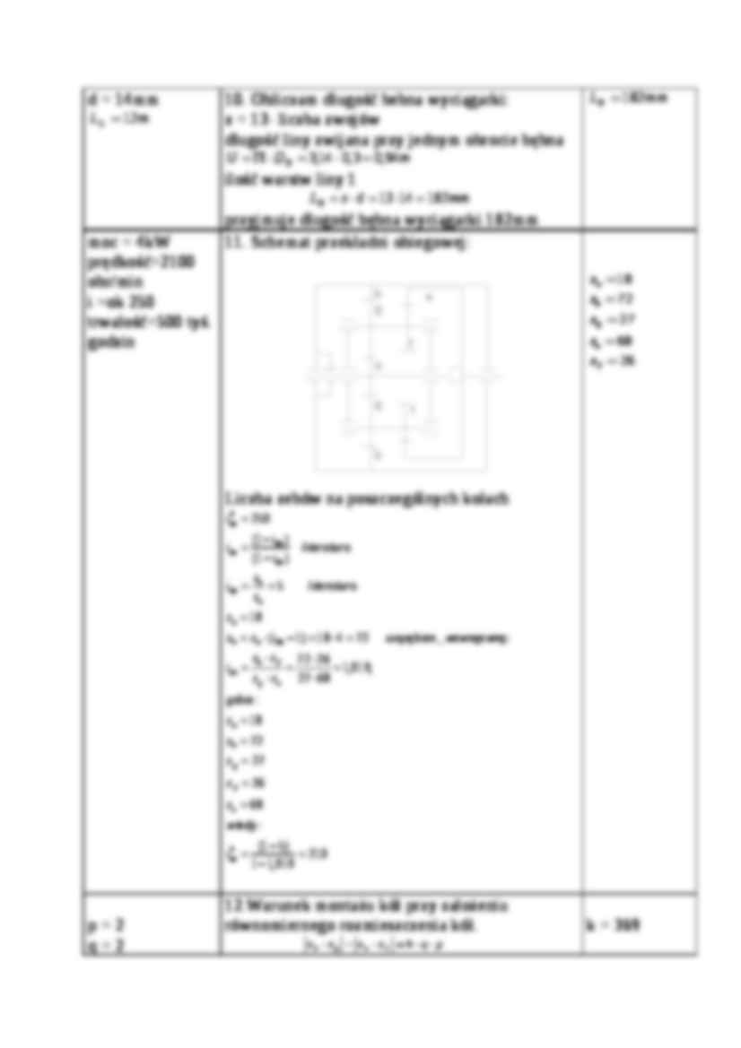 Obliczenia wytrzymałościowe wciągarki do pojazdu ratowniczego-projekt - strona 2