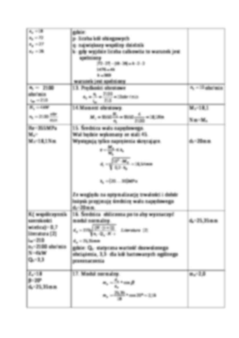 Obliczenia wytrzymałościowe wciągarki do pojazdu ratowniczego-projekt - strona 3