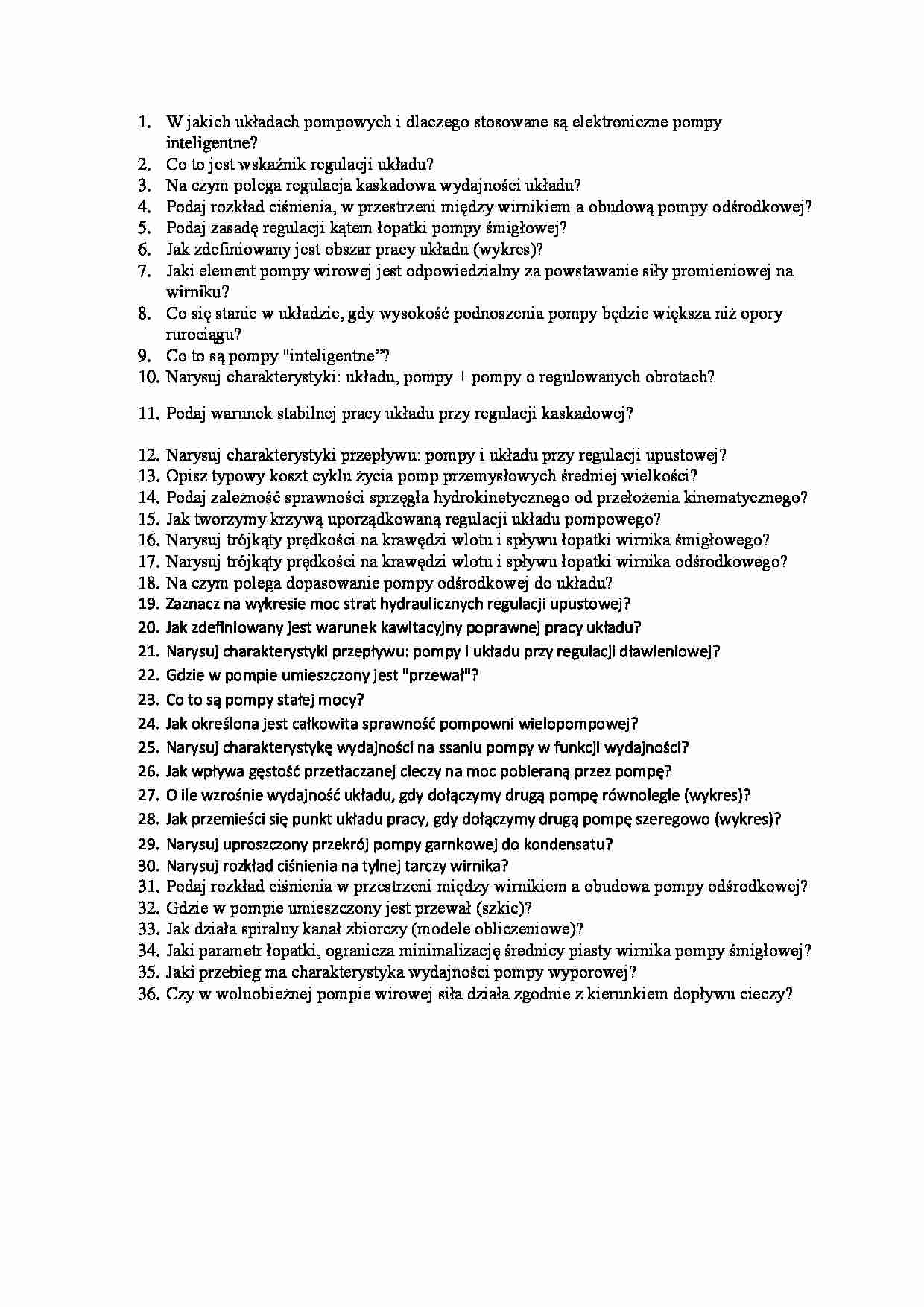Pompownie-pytania na egzamin 2013 - strona 1