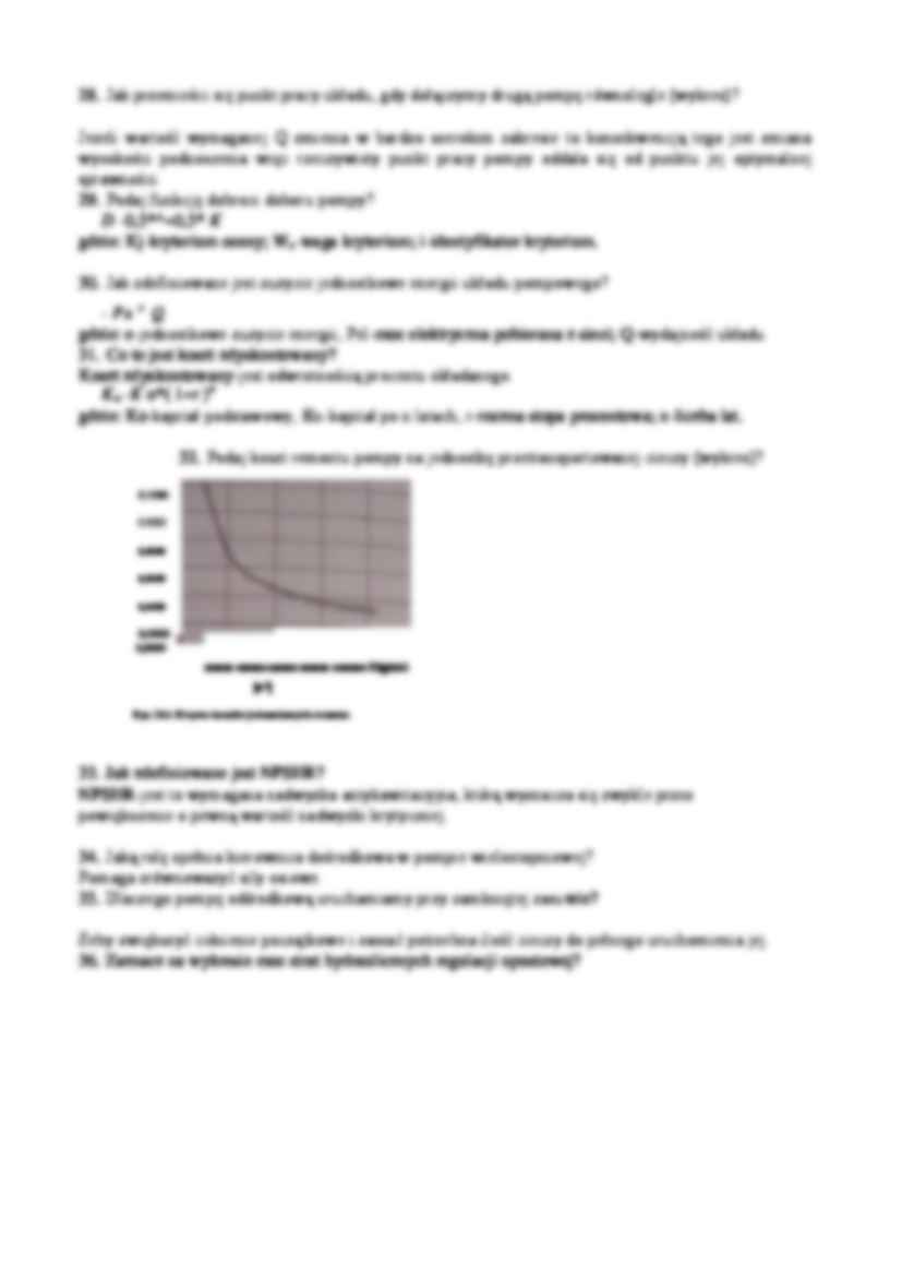 Pompy- kolokwium, pytania  - strona 3