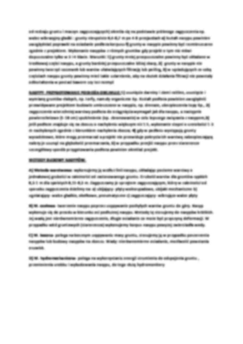 Nasypy - metody wykonywania - strona 2