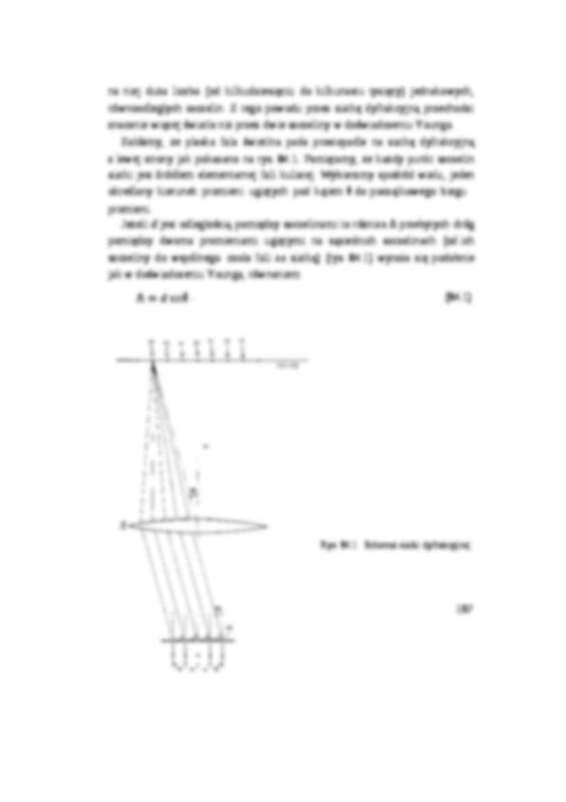 Wyznaczanie długości fali świetlnej za pomocą siatki dyfrakcyjnej-opracowanie - strona 2
