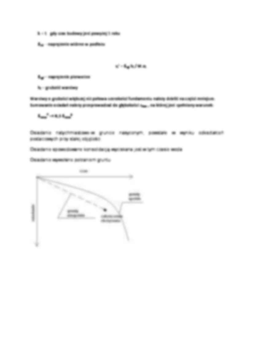 Ogólne zasady obliczania osiadań fundamentów-opracowanie - strona 2