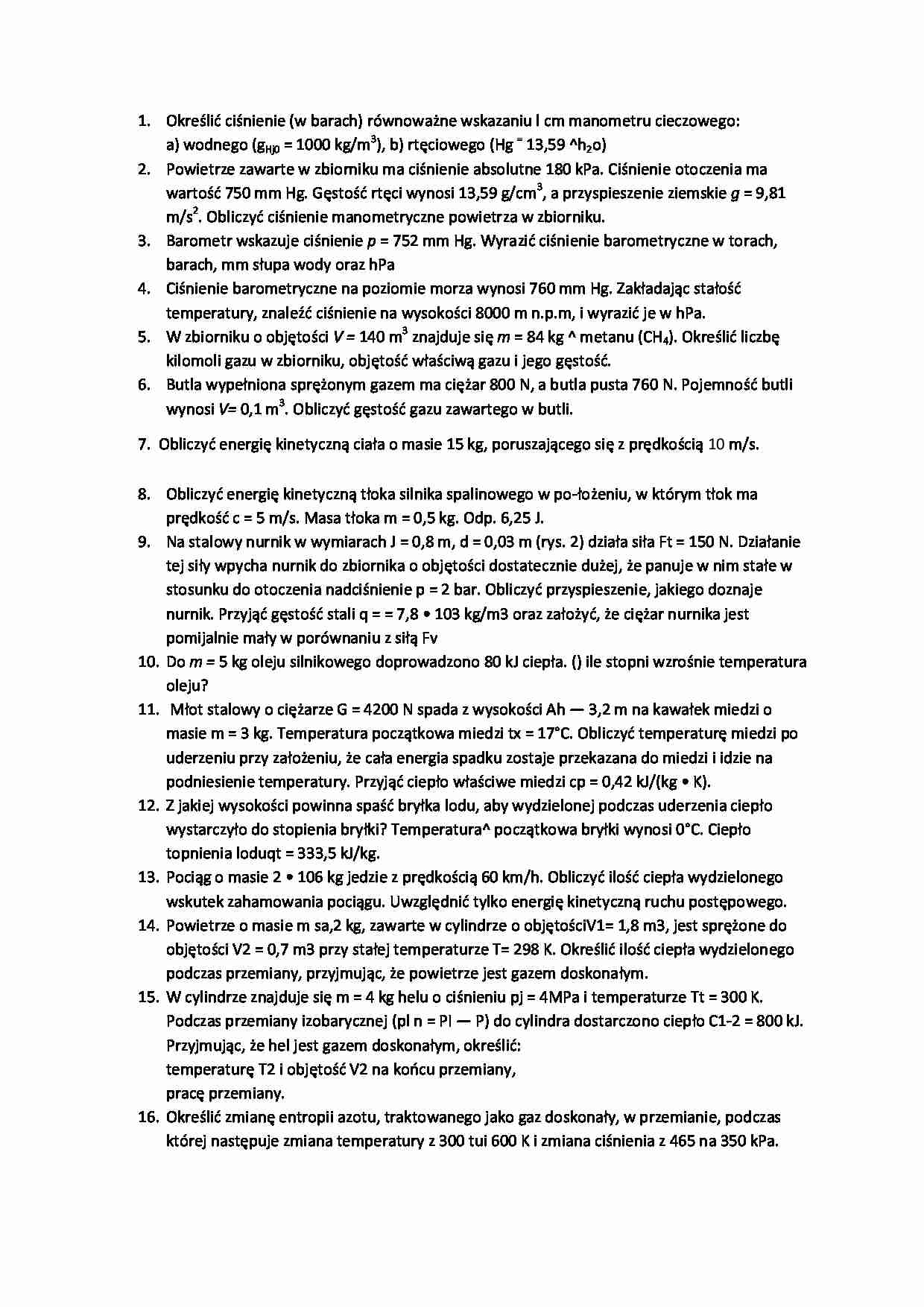 Termodynamika-zadania - strona 1