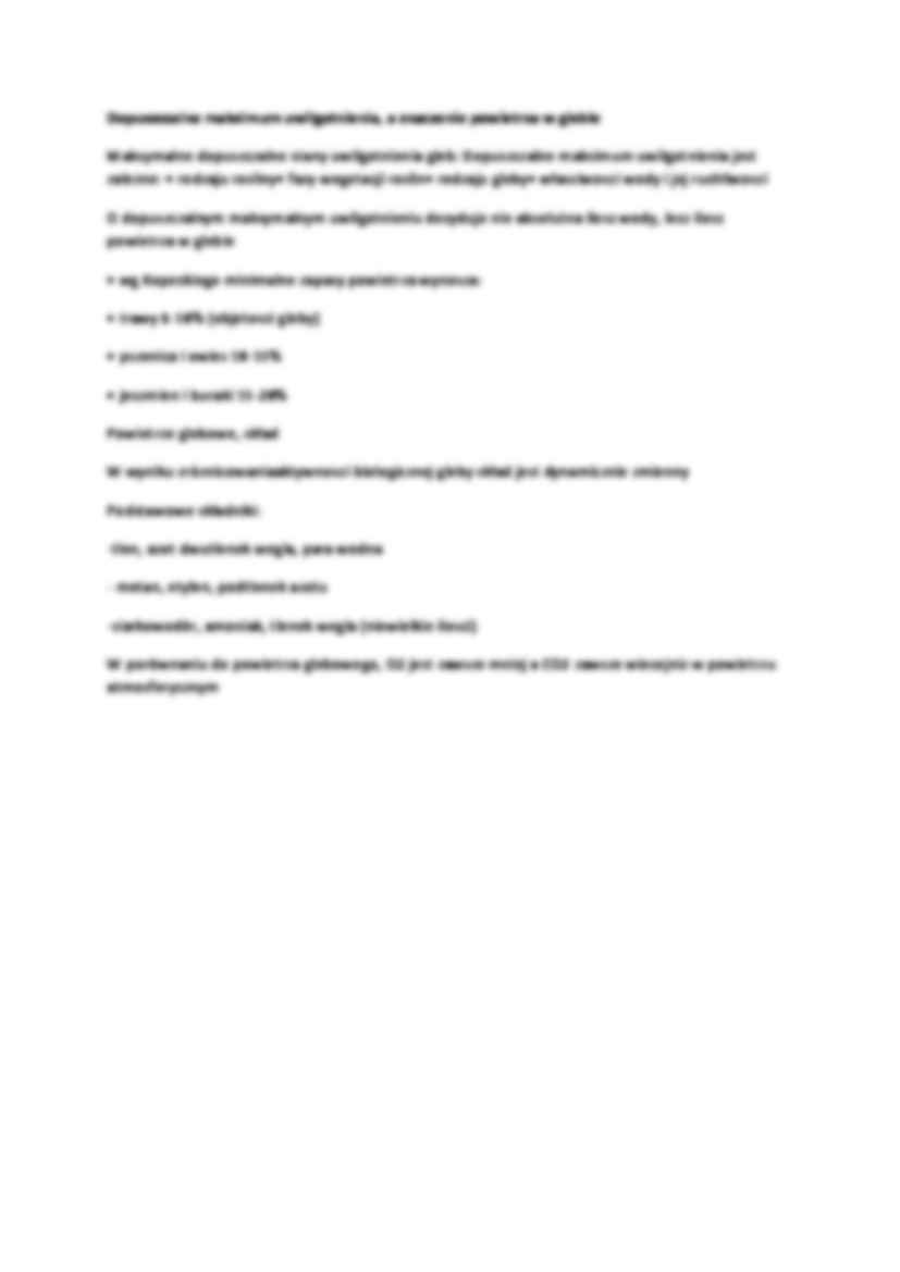 Charakterystyka stanów uwilgotnienia gleb-opracowanie - strona 2