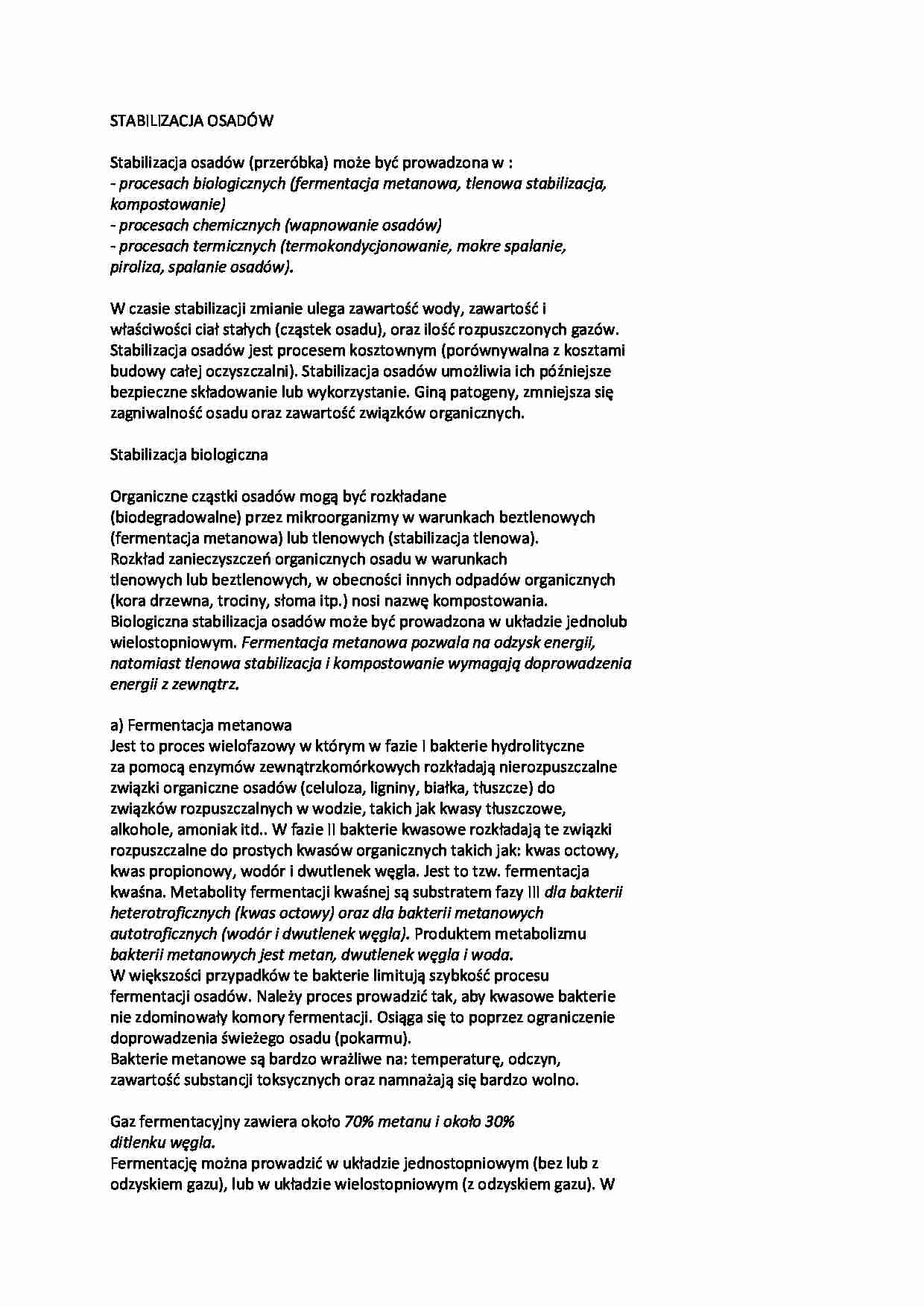 Stabilizacja osadów-opracowanie - strona 1