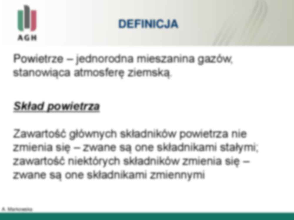 Powietrze Gr.2 - prezentacja -  Składniki  - strona 3