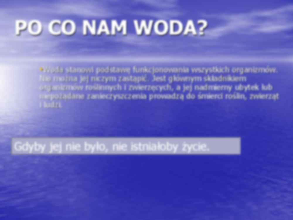 Woda i jej gospodarcze wykorzystanie Gr.2 - prezentacja - strona 3